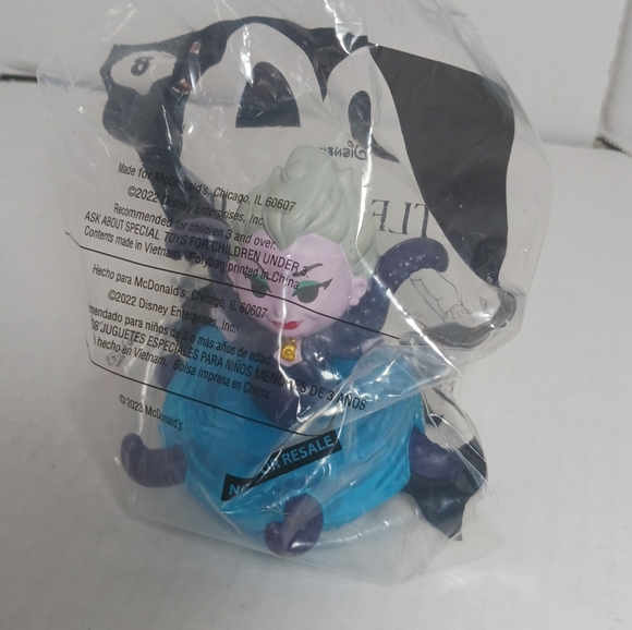 McDonalds Happy Meal The Little Mermaid Disney 2023 Ursela - Picture 1 of 3
